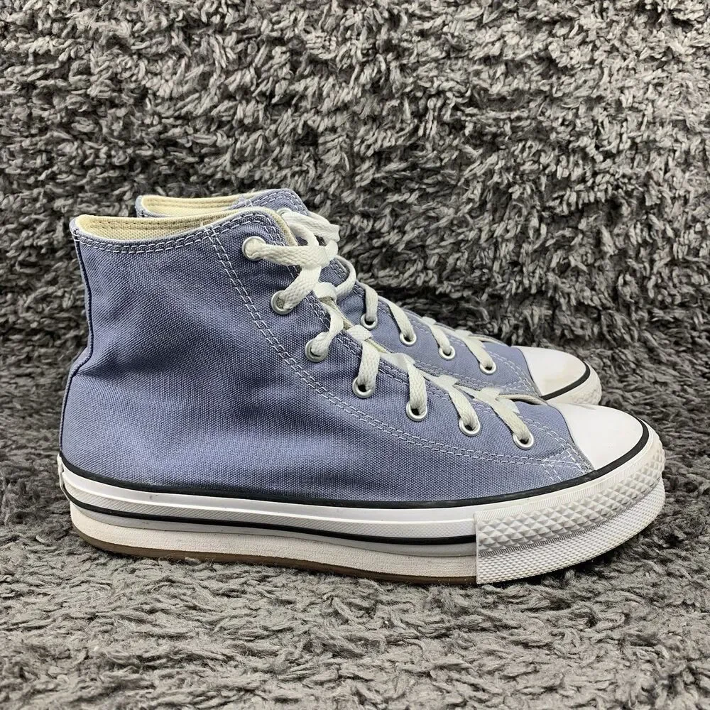 Converse Chuck Taylor All Star HI Shoes ~ Blue A04808F Kids Sz 7